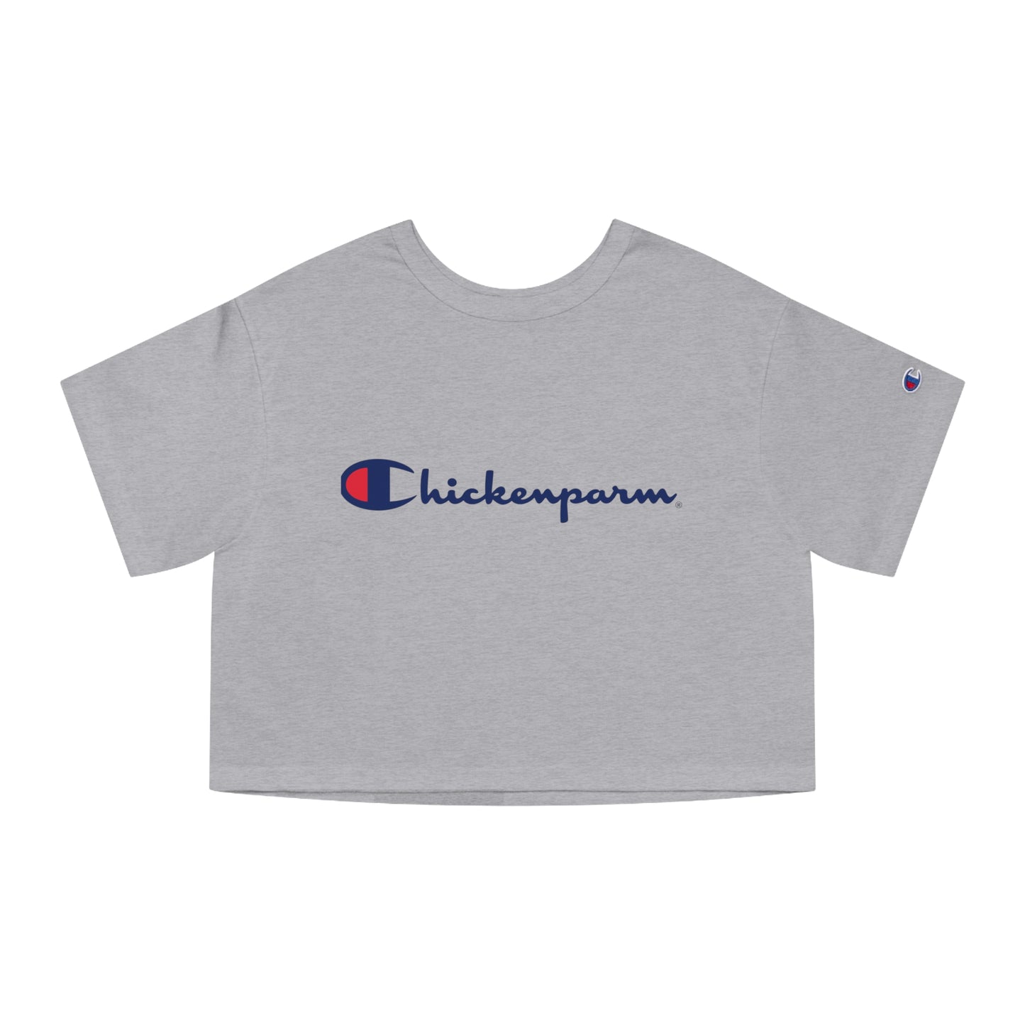 chicken parm champ crop top (w)